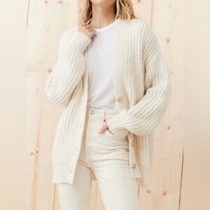 Jenni Kayne Alpaca Cocoon Cardigan - Large